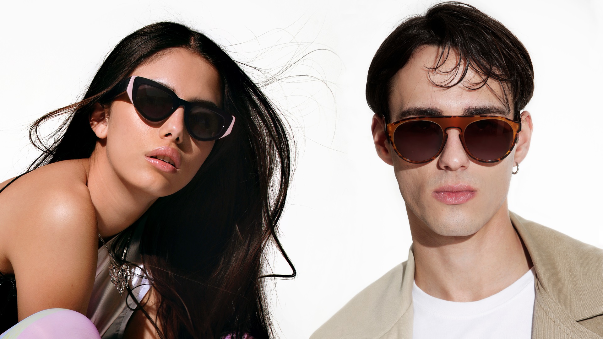 Rectangular Sunglasses with Black-Coloured Metal Frame - Luxury Sunglasses  – Montblanc® VN